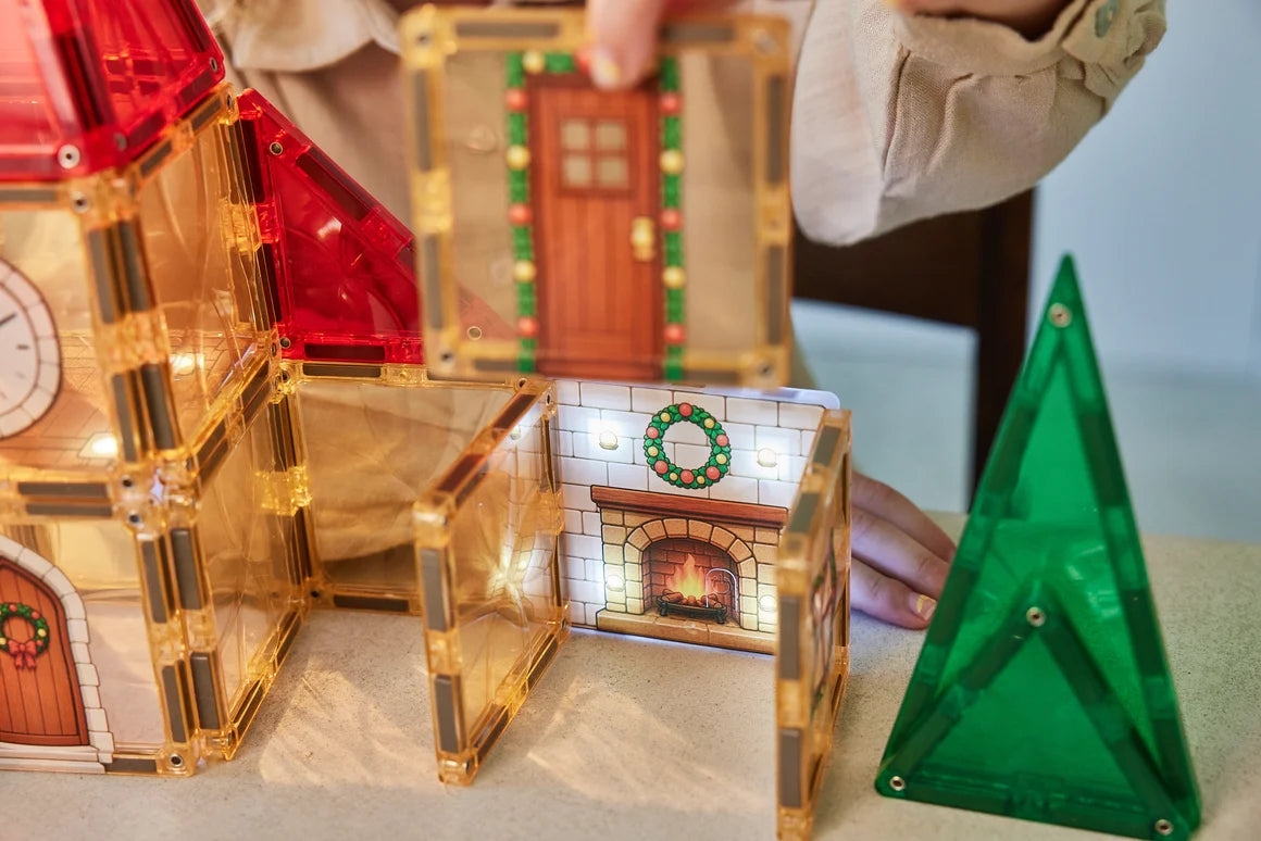 Cleverclixx Christmas Village Advent Calendar | 46 pieces