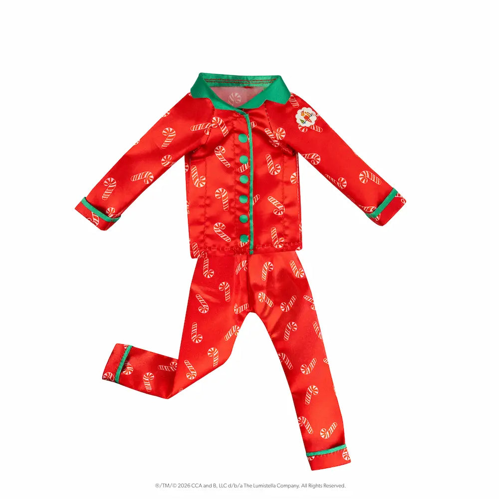 The Elf on the Shelf Claus Couture | Satijnen pyjama