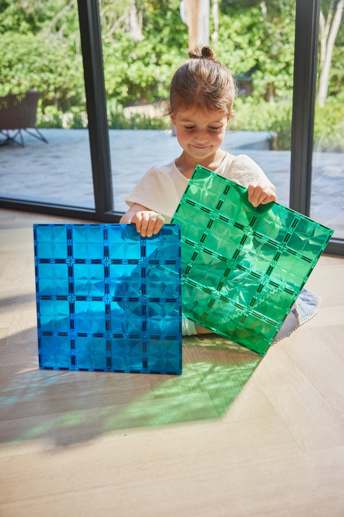 Cleverclixx Big Plates Blue Green | 2 stuks