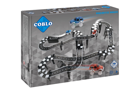 Coblo Race track zwart 70st.