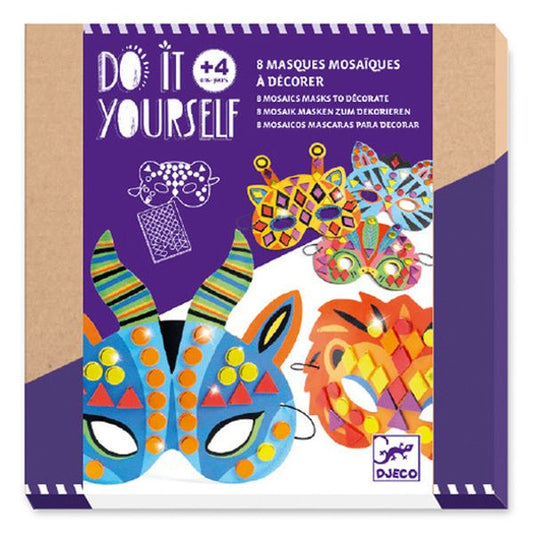 Djeco - DIY Maskers maken - Jungledieren