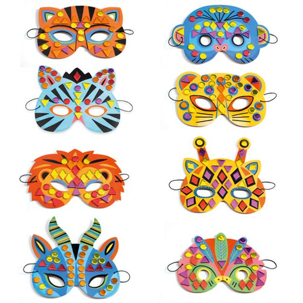 Djeco - DIY Maskers maken - Jungledieren