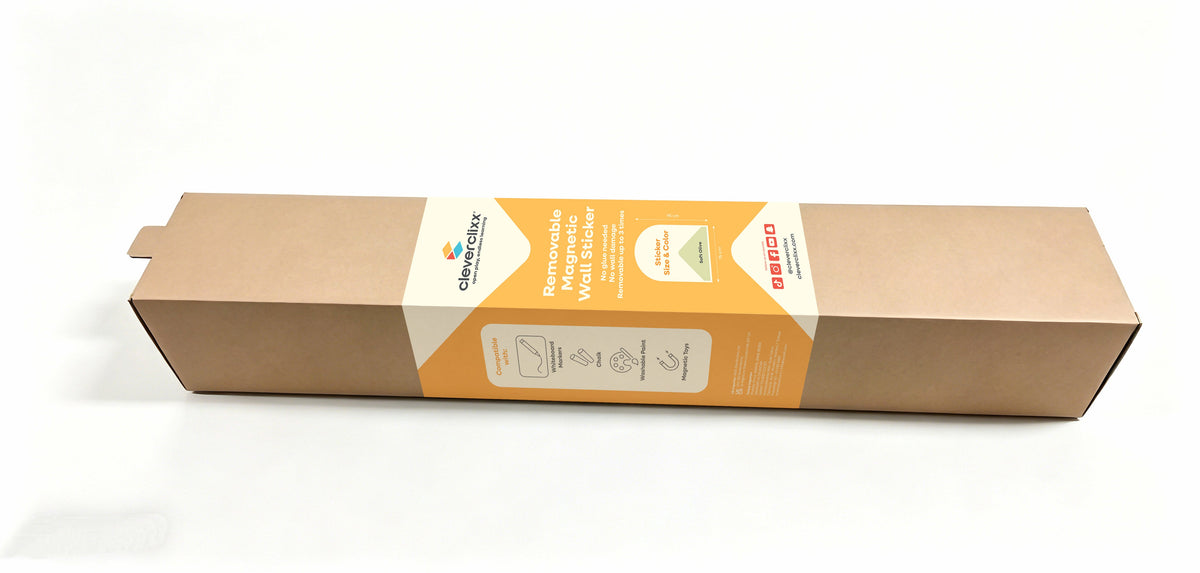Cleverclixx Magnetische Muursticker 95x75 cm | Soft Olive