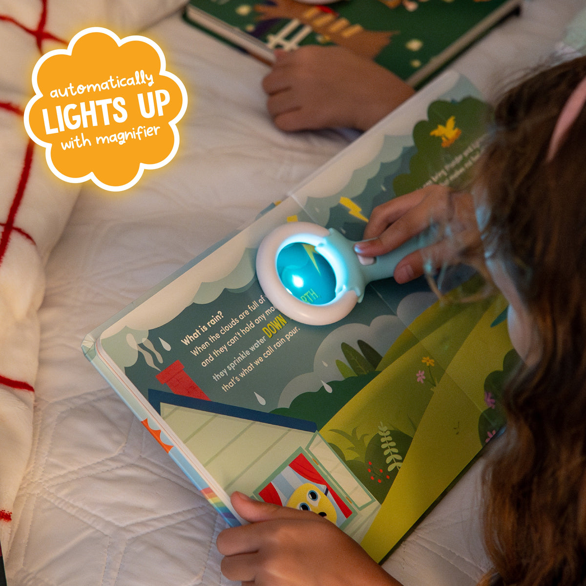 Glo Pals lichtboek Alex – Wat is het weer? (NL)