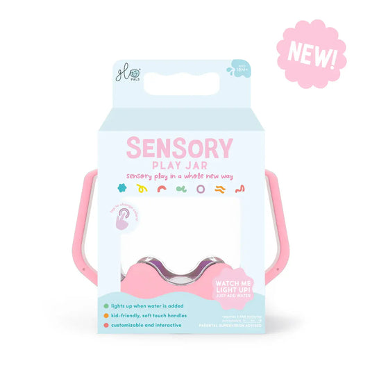 Glopals Sensory Jar Bubble gum