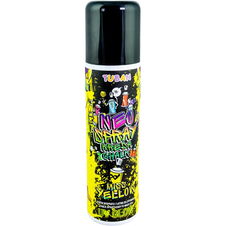 Tuban Neo Chalk Spray - Krijtspray 150ml - Geel