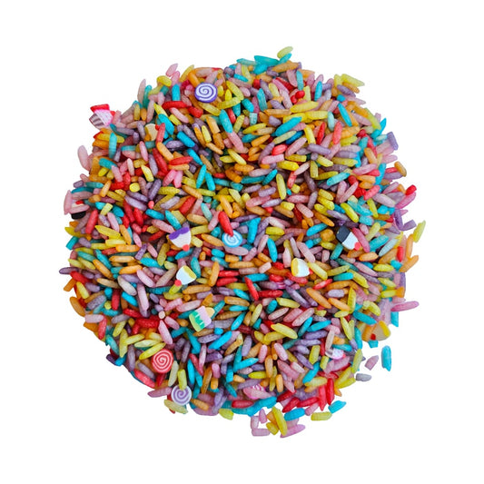 Grennn speelrijst candy mix 750gr