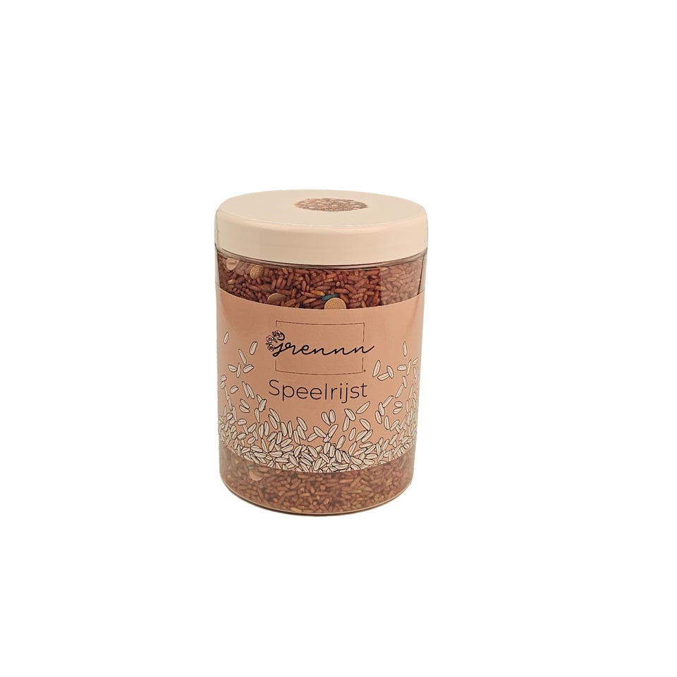Grennn speelrijst Sint mix 750gr.