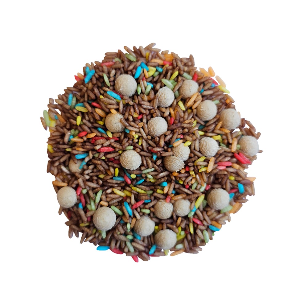 Grennn speelrijst Sint mix 750gr.