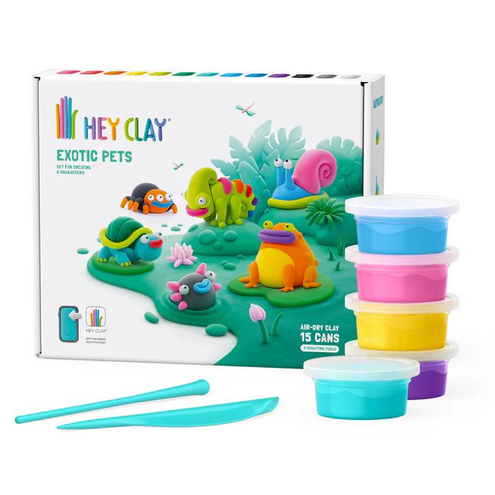 Heyclay - Exotische huisdieren - 15 potjes