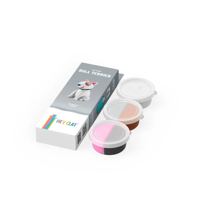 Heyclay - Bull terrier - 3 potjes