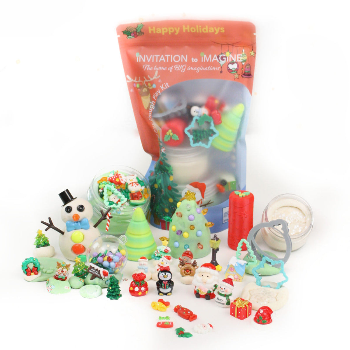 Invitation to imagine | Happy Holidays Busy Bag
