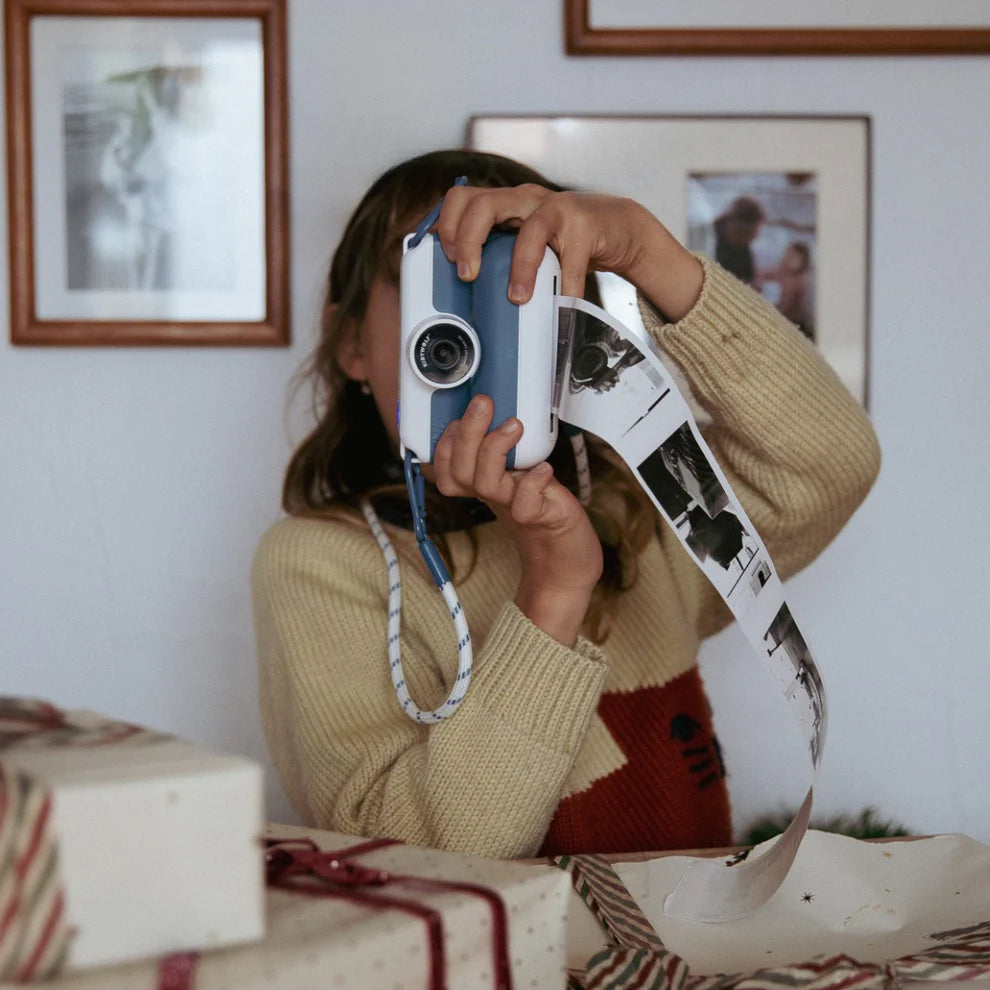 Kidywolf K-print fototoestel met thermische printer blauw