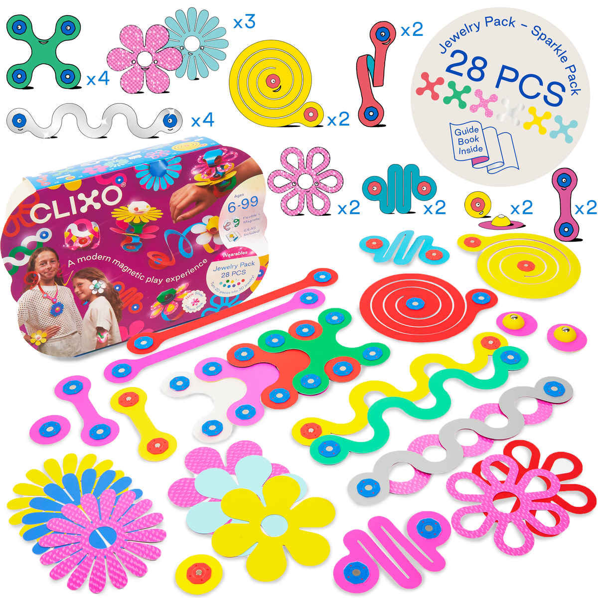 Clixo - Jewelry Pack - 28 stuks