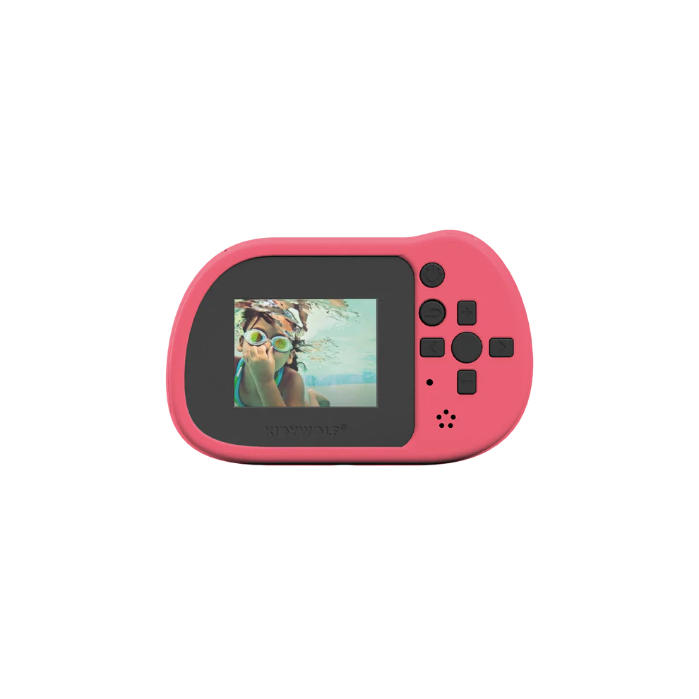 Kidywolf Kidycam waterdichte camera roze