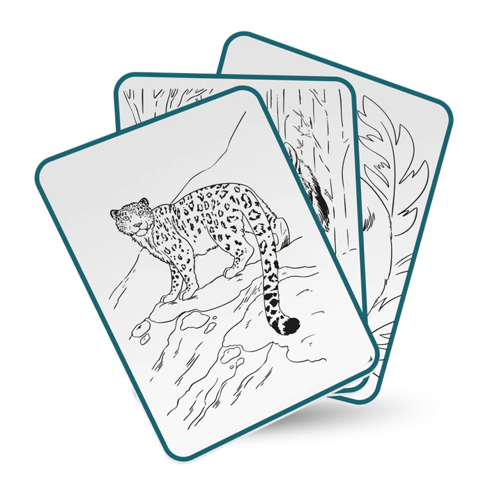 Kidywolf Kidydraw Pad | Verlichte tekentafel Animals |  8+