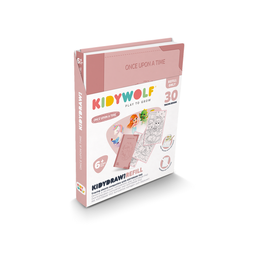 Kidywolf Kidydraw Pad | Refill Once Upon a Time | 6+