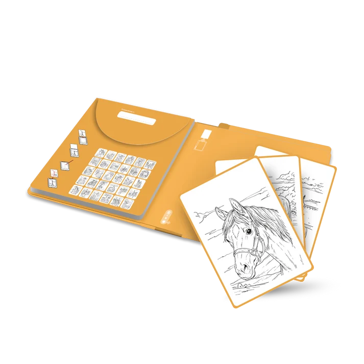 Kidywolf Kidydraw Pad | Refill Horses |  8+