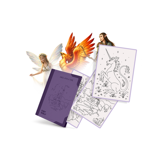 Kidywolf Kidydraw Pad | Refill Once Upon a Time | 8+