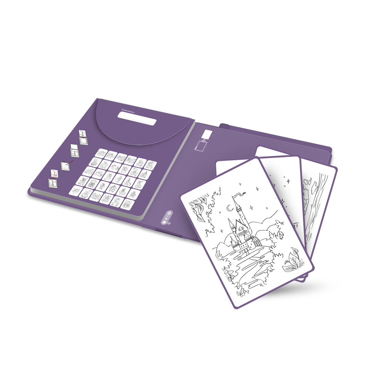 Kidywolf Kidydraw Pad | Refill Once Upon a Time | 8+