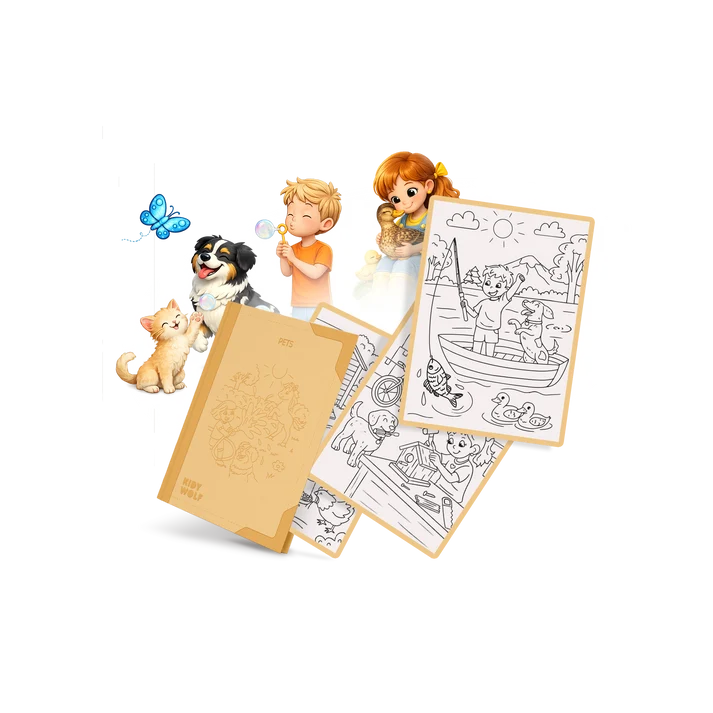 Kidywolf Kidydraw Pad | Refill Pets |  6+