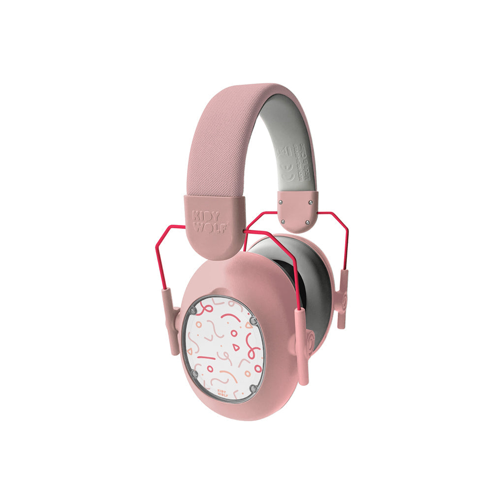 Kidywolf Kidynoise gehoorbeschermer voor kinderen roze