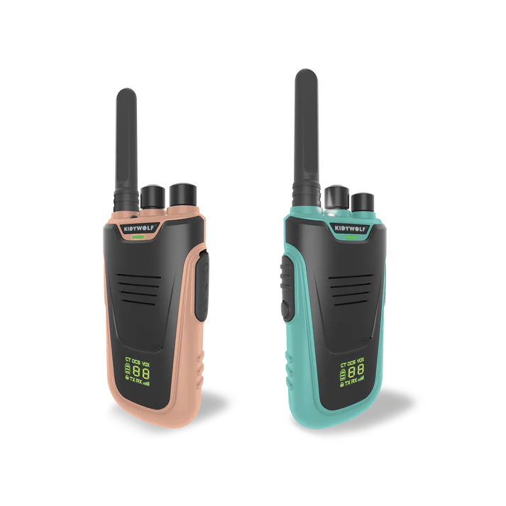 Kidywolf Kidytalk Walkietakies - groen, roze