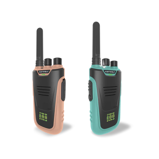Kidywolf Kidytalk Walkietakies - groen, roze