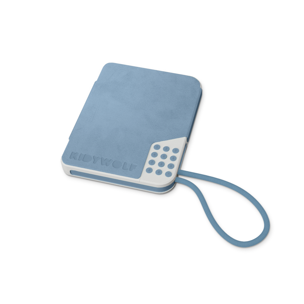 Kidywolf Kidytreasure geheim dagboek met cijfercode blauw