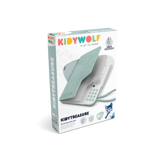 Kidywolf Kidytreasure geheim dagboek met cijfercode groen