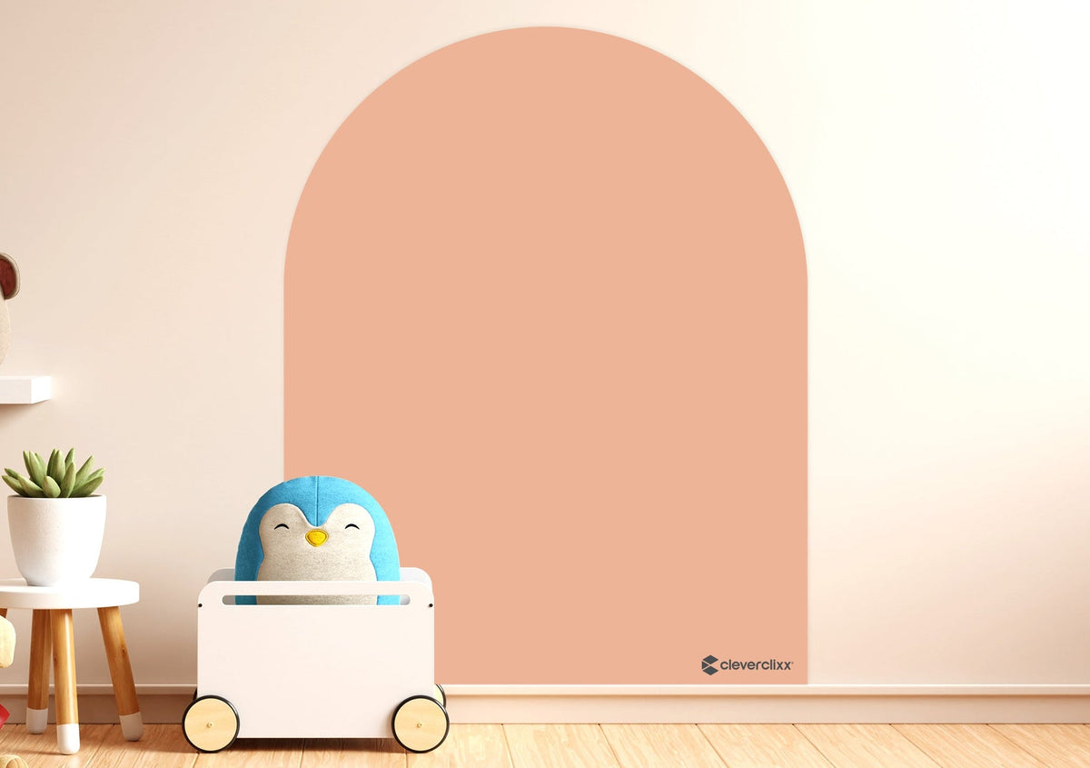 Cleverclixx Magnetische Muursticker 95x75 cm | Soft Nude