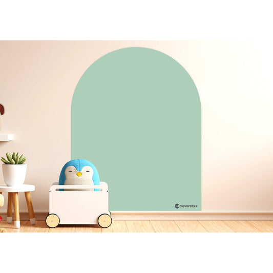 Cleverclixx Magnetische Muursticker 95x75 cm | Soft Olive