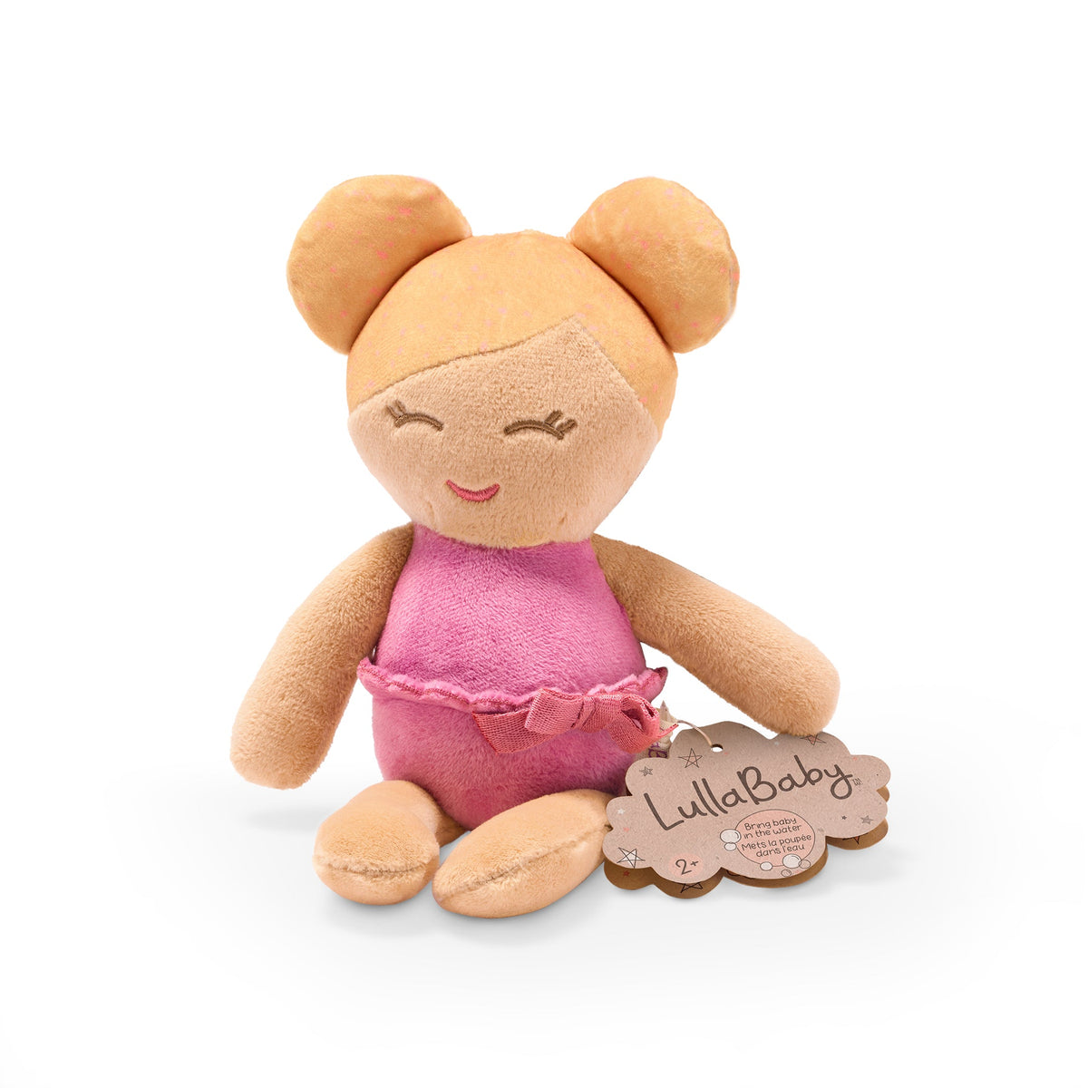 LullaBaby kleine pluche badpop 24 cm