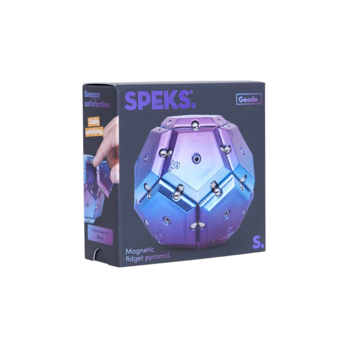 Speks | Geode Chrome Sphere | Nova
