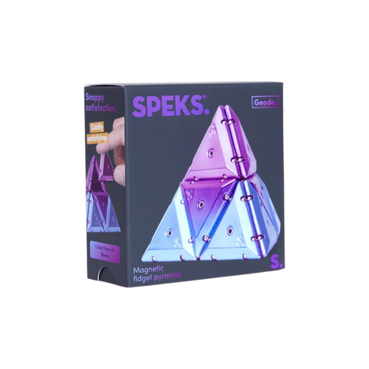 Speks | Geode Chrome Pyramid | Nova