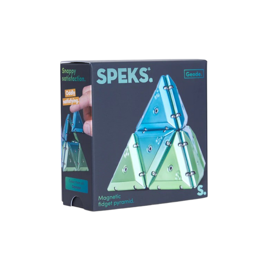 Speks | Geode Chrome Pyramid | Gamma