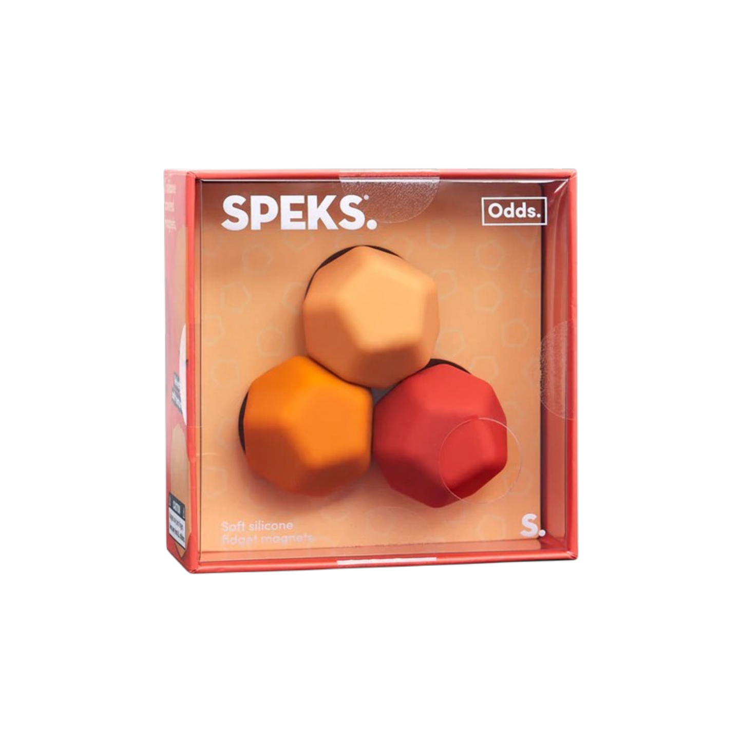 Speks | Odds Silicone magneten | Oranje