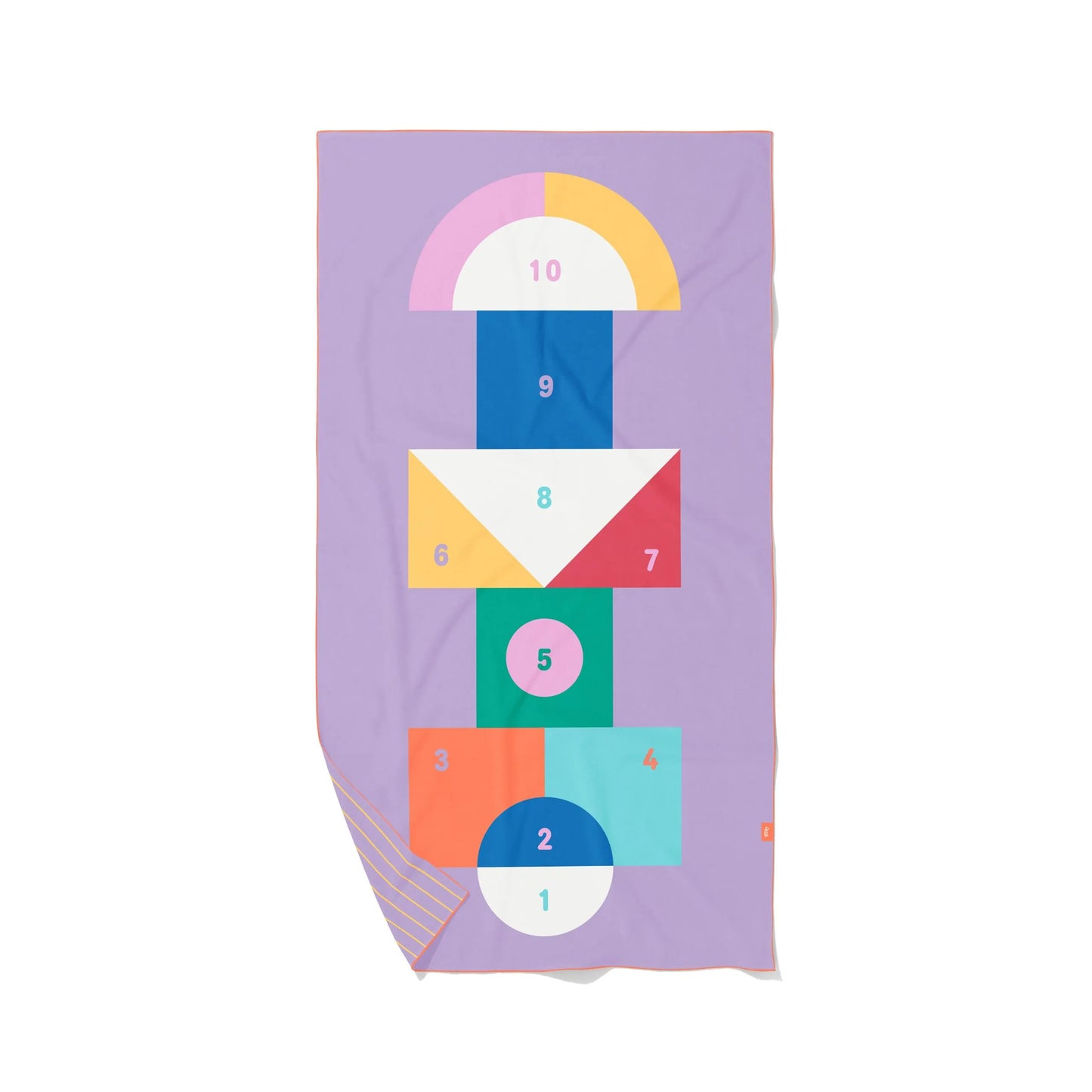 Quut - Play towel L 180 x 100 cm - Hopscotch