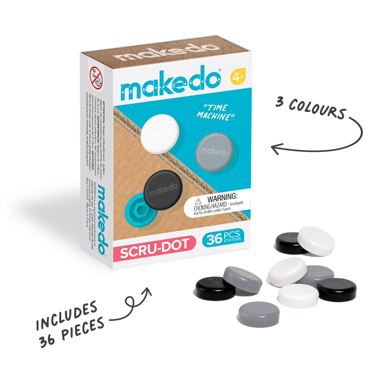 Makedo - Scru-Dot Time Machine | 36st.