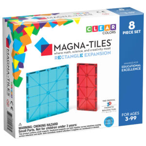 MagnaTiles Rectangles uitbreidingsset 8 stuks