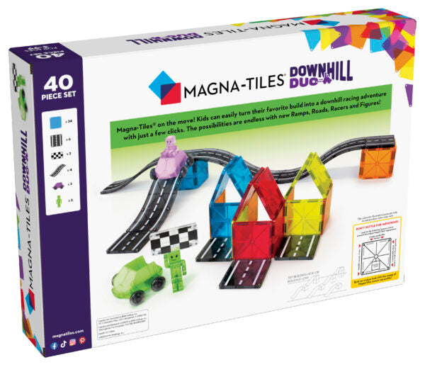 Magna Tiles Downhill duo set 40 stuks