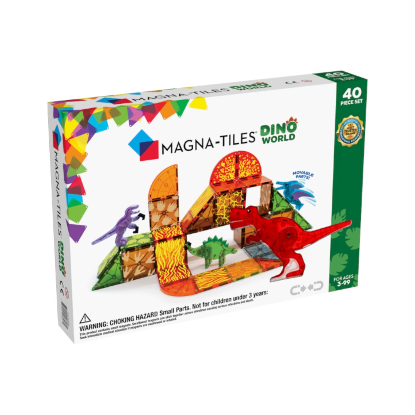 Magna Tiles Dino world 40 stuks