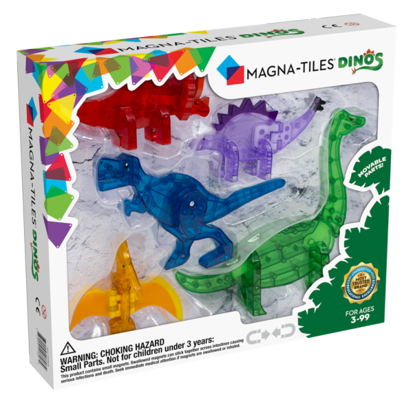 Magna Tiles Dino Set 5 Stuks