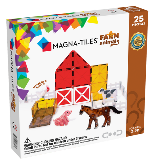 Magna Tiles Farm animals 25stuks