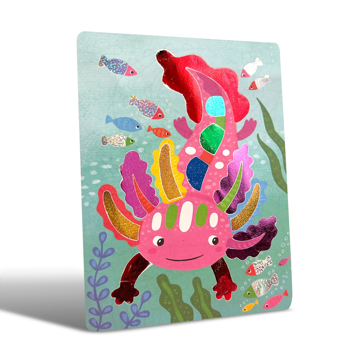 Ooly - Foil-tastic Awesome Animals - Folie- en kleurset dieren
