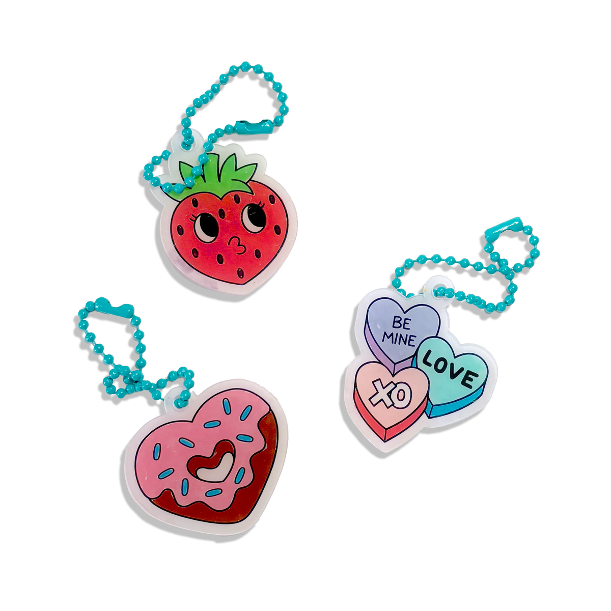 Ooly - Mini Shrink-Its Hugs & Kisses - Krimpfolie knutselset 5 bedeltjes