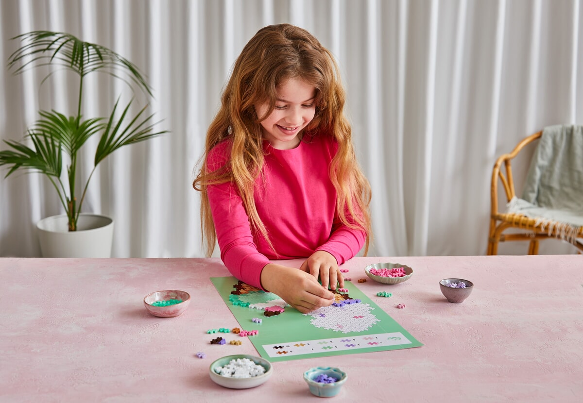 PlusPlus - Puzzle by number Ice cream - 250st.