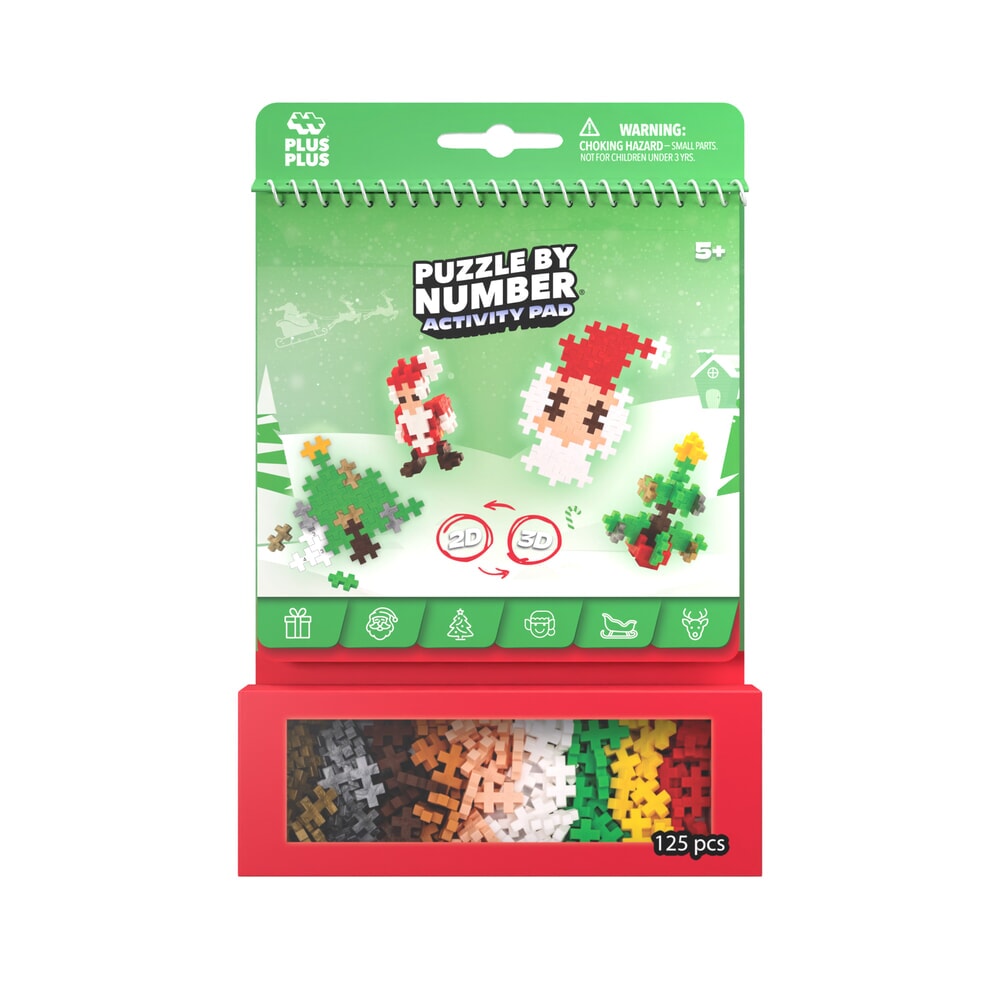 PlusPlus - Activity pad - Christmas 125st.