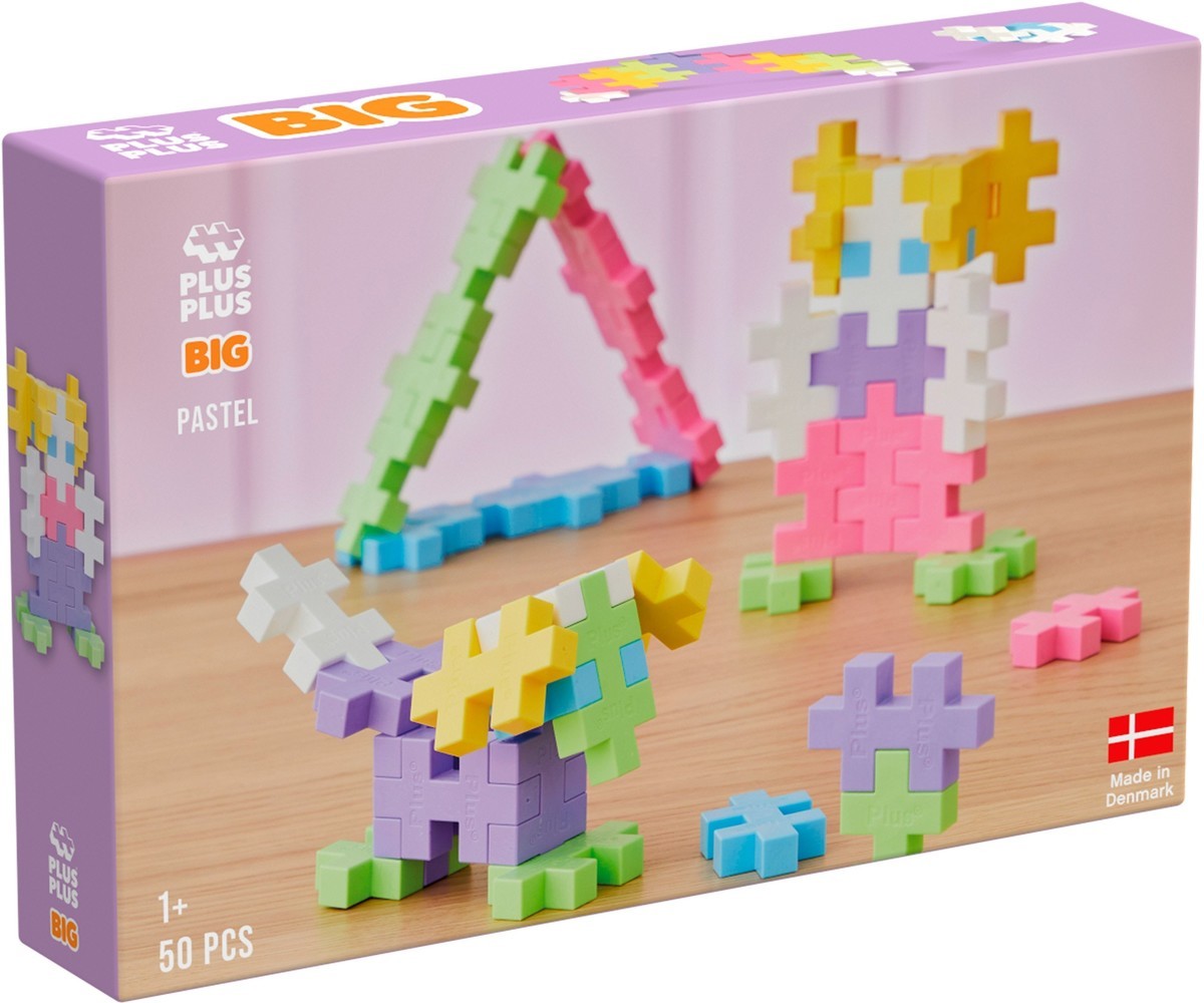 PlusPlus BIG - Learn to Build Pastel - 50st.