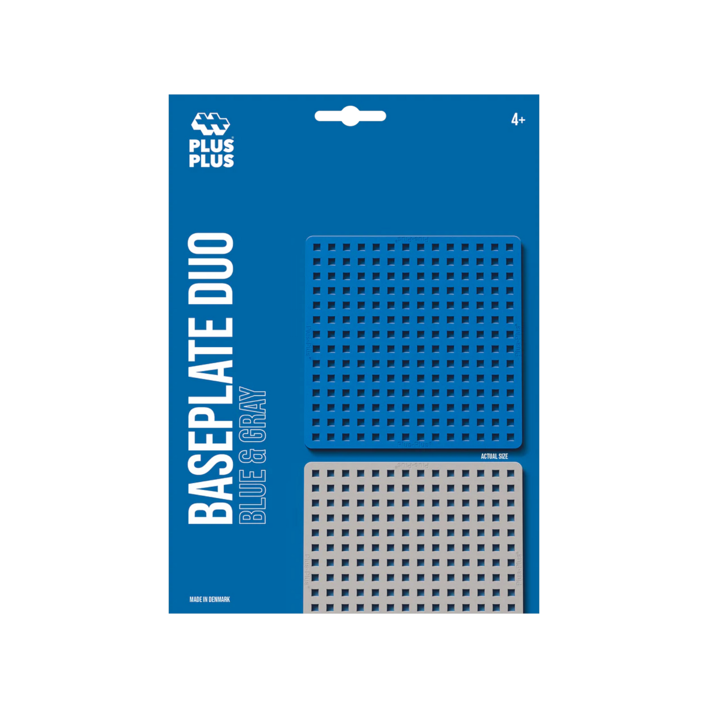PlusPlus - Baseplate - Blauw/grijs 2st.